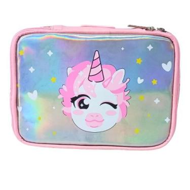 Imagem de Estojo Box 100 pens Oficial UNICÓRNIO - Zona Criativa