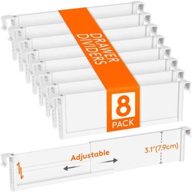 Imagem de Divisórias de gaveta Lifewit Hanging Kitchen, pacote com 8 unidades br