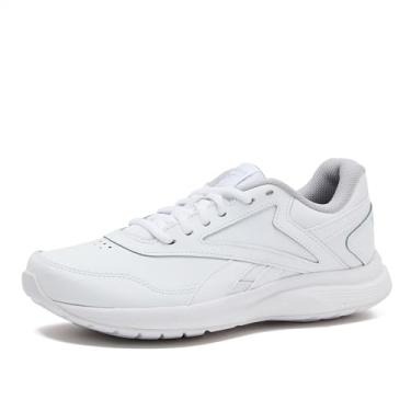 Imagem de Reebok Tênis feminino Walk Ultra 7 DMX Max, Branco/azul vidro/azul-royal universitário, 35