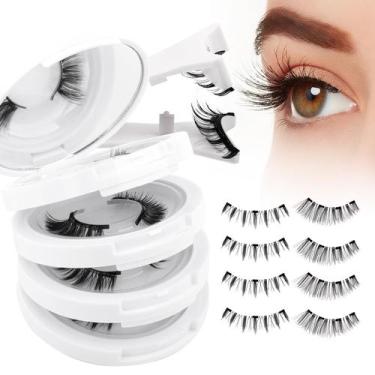 Imagem de Cílios magnéticos WENDY LASHES Natural Look 4 pares CX0125