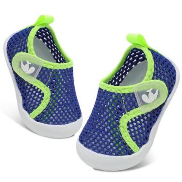 Imagem de Sapatos aquáticos FEETCITY Baby Boys Girls Blue Green 0-24 meses