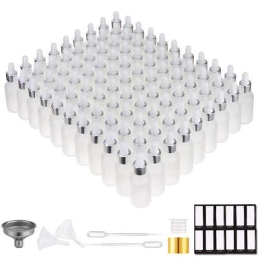 Imagem de Frascos conta-gotas de vidro PrettyCare 30ml (pacote com 99) com acess