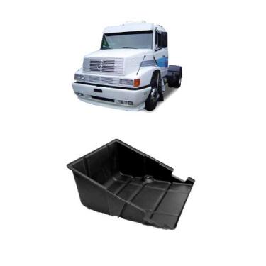 Imagem de Tampa Plastica Bateria Dupla Preta Mercedes 1720 1723 1718 - Reserplas