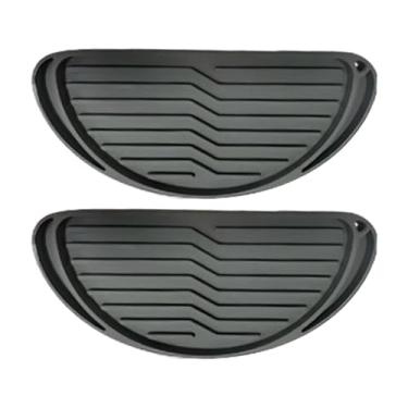 Imagem de WeiLaiKeQi 2x Bandeja coletora de água para geladeira, dispensador de água, coletor de gotejamento, acessórios para geladeira fáceis de limpar, tapete