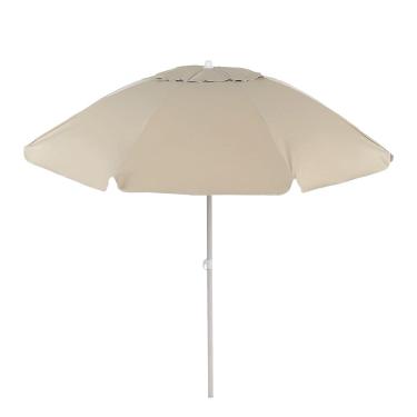 Imagem de Bel - Guarda-sol em Bagum e Haste de Alumínio 1,60m Bege