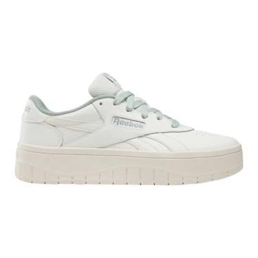 Imagem de Reebok Sapatos Court Advance Surge brancos, Chalk chalk vintage verde híbrido, 41 EU