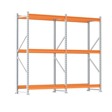 Imagem de Mini Porta Pallet 120 250kg 3 Nivel Kit 240x200x60 Sem Bande