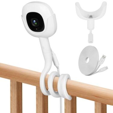 Imagem de Suporte de Carregador para Monitor de Bebê Nanit Pro - Cabo de 10 Pés