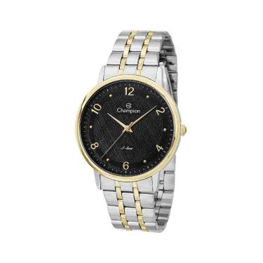 Imagem de Relógio Champion Prata Dourado Masculino Cn21194P