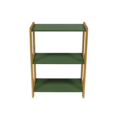 Imagem de Estante Vazada 3 Prateleiras - Outlet de Fabrica, verde-militar