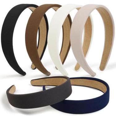 Imagem de Bandanas TERSE para mulheres, faixas de cabelo elásticas antiderrapant