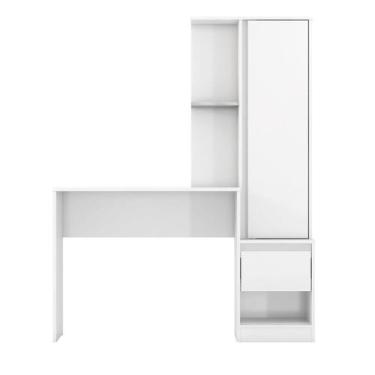 Imagem de Escrivaninha Para Escritorio com 1 Armário Office Morada Demóbile - Do