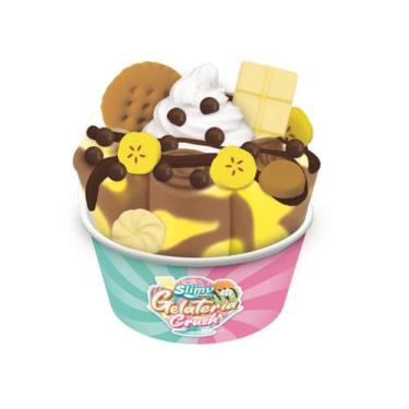 Imagem de Kit Massinha Slimy Gelateria Crush Candide 