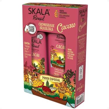 Imagem de Kit Skala Brasil Cacau: Shampoo e Condicionador 325ml