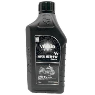Imagem de Óleo Para Moto Mineral Super 20w50 Vr Lub Multi Moto 4t