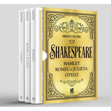 Imagem de Livro - Biblioteca de Ouro - Shakespeare - Box com 3 Livros
