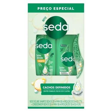 Imagem de kit Shampoo Seda Cachos Definidos 300ml + Condicionador Seda Cachos De