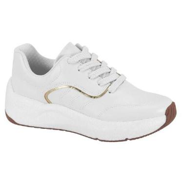 Imagem de Tenis beira rio ref 4327.101.9569 feminino, 36, Branco, Dourado