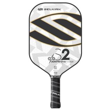 Imagem de Selkirk Amped Pickleball Paddle | Raquete de pickleball de fibra de vidro com núcleo de polipropileno X5 | Raquetes de pickleball feitas nos EUA | S2 leve real