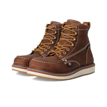 Imagem de KEEN Utility Men's Liberty 6" Waterproof Boot (Carbon-Fiber Toe) Industrial, Chestnut/Gum, 8.5