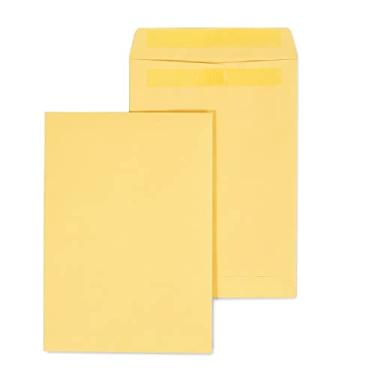 Imagem de Staples Envelopes de catálogo autovedantes marrom Kraft de 19,5 cm x 26,5 cm, 100/caixa