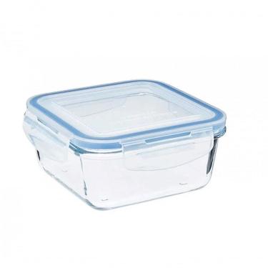 Imagem de Pote Hermetico Quadrado Marmita De Vidro 800 Ml - Mimo