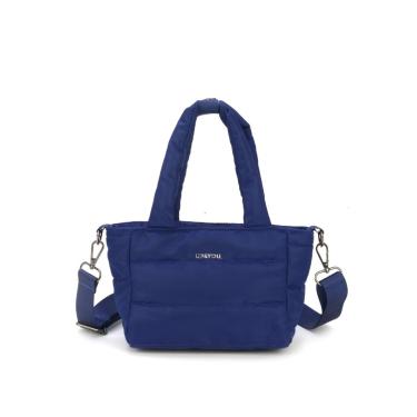 Imagem de Mini Bolsa Trans Nylon Stitching Up4you Azul - Unico