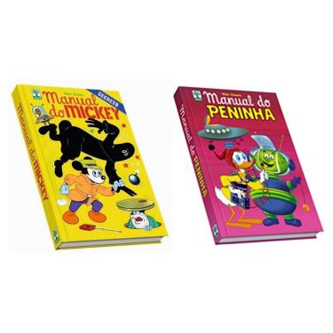 Imagem de Kit Manual do Mickey & Manual do Peninha Walt Disney Edição de Colecionador Editora Abril Capa dura