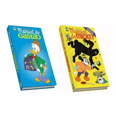 Imagem de Kit Manual do Gastão &amp; Manual do Mickey Walt Disney Edição de Colecionador Editora Abril Capa Dura