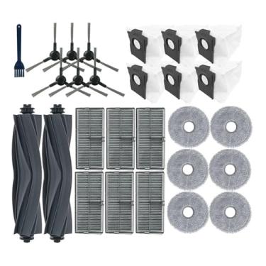 Imagem de Mop Cloth Dust Bags Parts Compatible With Dreame L10s Pro Ultra Heat / X30 Ultra / X30 Pro Vacuum Cleaner Hepa Filter Roller Side Brush(Set24)