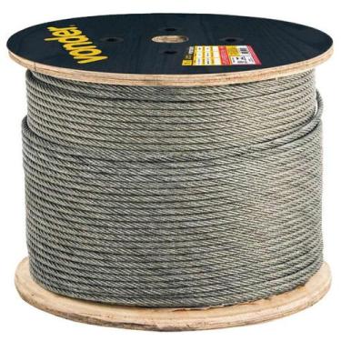 Imagem de Cabo De Aço Galvanizado Vonder 6.4Mm 100M