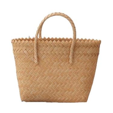 Imagem de Sacola de tecido elegante - Bolsa de ombro elegante e leve para o verão, uso casual e em viagens (branca)