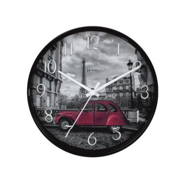 Imagem de Relógio De Parede Herweg Ref: 660146-034 Preto Paris