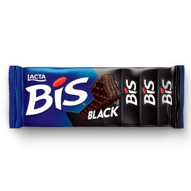 Imagem de Chocolate BIS Lacta Black ao Leite 100,8g