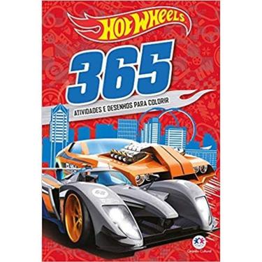 Imagem de Hot Wheels - 365 Atividades E Desenhos Para Colorir