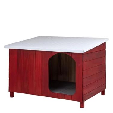 Imagem de Casa Casinha Cachorro Criadeira Telhado Galvanizado Grande N4 (Mogno)