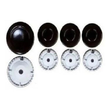 Imagem de Kit Espalhador + Queimador Pecas Cooktop Tramontina 4 Bocas - Jangada