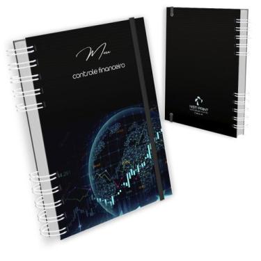 Imagem de Caderno Controle Financeiro Black - Contas Organizadas - Nisti Print