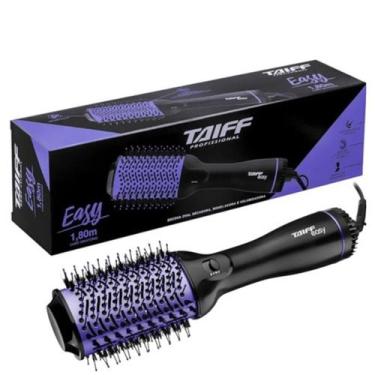 Imagem de Escova Secadora Modeladora Volumizadora Taiff Easy Lilás 110V Elétrica
