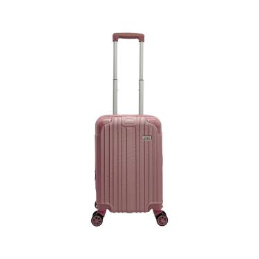 Imagem de Mala de Viagem Bordo Expansiva Rígida Rodinha Dupla Cadeado Avião mão Embarque Pequena 8kg Abs-Unissex