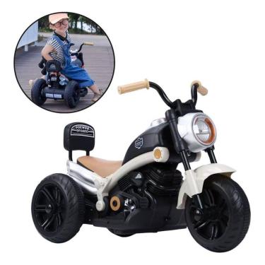 Imagem de Mini Moto Eletrica Infantil 6V Chopper Estilosa Custom Bw369