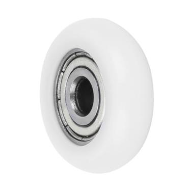 Imagem de 10pcs Rolamento de Esfera de Nylon 5 * 23 * 7mm, Rolo de Polia Deslizante Lisa de Ranhura Profunda Incorporada, Material de para Hardware e Acessórios de Móveis, Portas de Móveis,