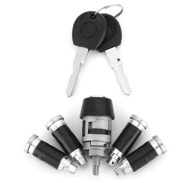 Imagem de T4 1990-2003 357905855A Cilindro de Fechadura de Ignição e Chave Em Liga de Alumínio