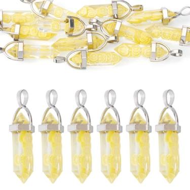 Imagem de Cheriswelry 12 pingentes de frutas 3D, pingentes de bala, pingentes de resina para fazer joias, adorável, enfeite de pendurar 40 x 13,5 x 10 mm para colar DIY, chaveiro, brinco, fabricação de joias