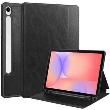 Imagem de Capa inteligente para Samsung Galaxy Tab S10 Lite / S10 FE / S9 FE 10,9 polegadas, capa inteligente com suporte leve Ratesell com visualização em vários ângulos, capa traseira inteligente com bolso