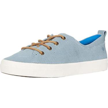 Imagem de Sperry Tênis feminino Crest Twin Gore Plushwave, Moonbeam Perf, 11