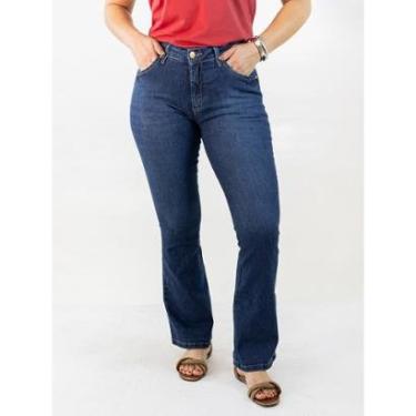 Imagem de Calça Feminina Jeans Flare Petit Elastano Algodão Anticorpus-Feminino
