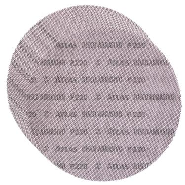 Imagem de Atlas Kit de Discos Abrasivo Telado para Lixadeira, 225mm (9"), com 25 Unidades, AT14 (Grão 320)