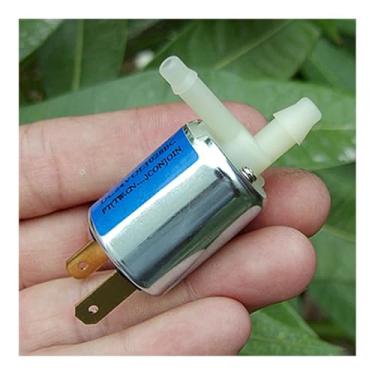 Imagem de Válvula Solenoide N/C Normalmente Fechada DC 24V Fios Gás Água Controle de Ar Válvula de Entrada de Água