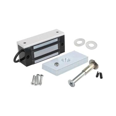 Imagem de Sistema de segurança de acesso à entrada de porta, fechaduras eletromagnéticas de 12 V para porta de metal, gaveta, armário, porta, vidro, porta de madeira